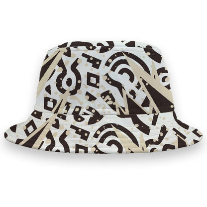 Black-Collective-5s-NastyJamz-Bucket-Hat-Match-Pattern-Geometric-All-Over-Print