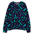 Aqua-8s-NastyJamz-Sweatshirt-Match-Pattern-Chess-3D-All-Over-Print