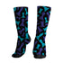 Aqua-8s-NastyJamz-Socks-Match-Pattern-Chess-3D-All-Over-Print