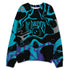 Aqua-8s-NastyJamz-Sweatshirt-Match-Pattern-Be-Happy-3D-All-Over-Print