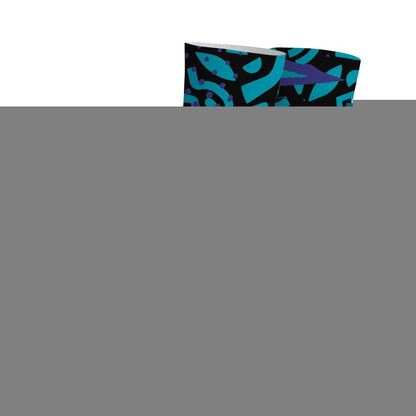Aqua-8s-NastyJamz-Socks-Match-Pattern-Geometric-3D-All-Over-Print