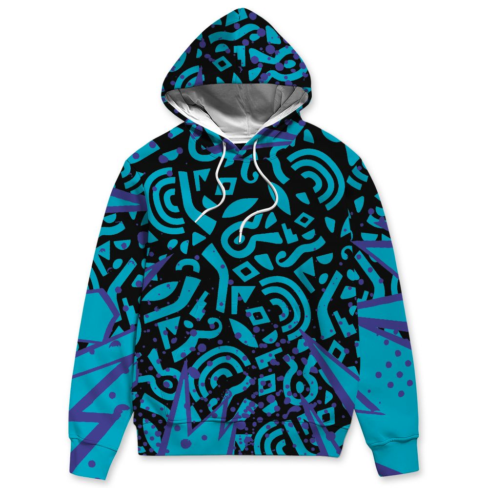 Aqua-8s-NastyJamz-Hoodie-Match-Pattern-Geometric-3D-All-Over-Print