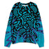 Aqua-8s-NastyJamz-Sweatshirt-Match-Pattern-Geometric-3D-All-Over-Print