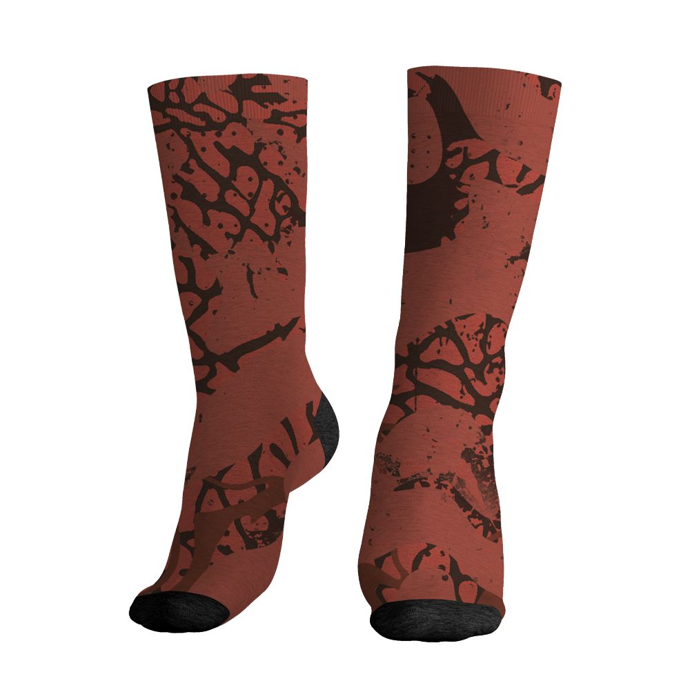 Spizike-Canyon-Rust-NastyJamz-Socks-Match-Pattern-Be-Happy-3D-All-Over-Print
