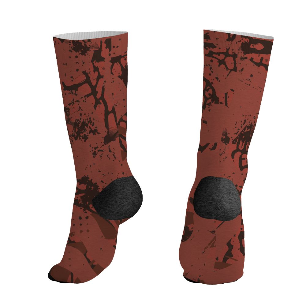Spizike-Canyon-Rust-NastyJamz-Socks-Match-Pattern-Be-Happy-3D-All-Over-Print