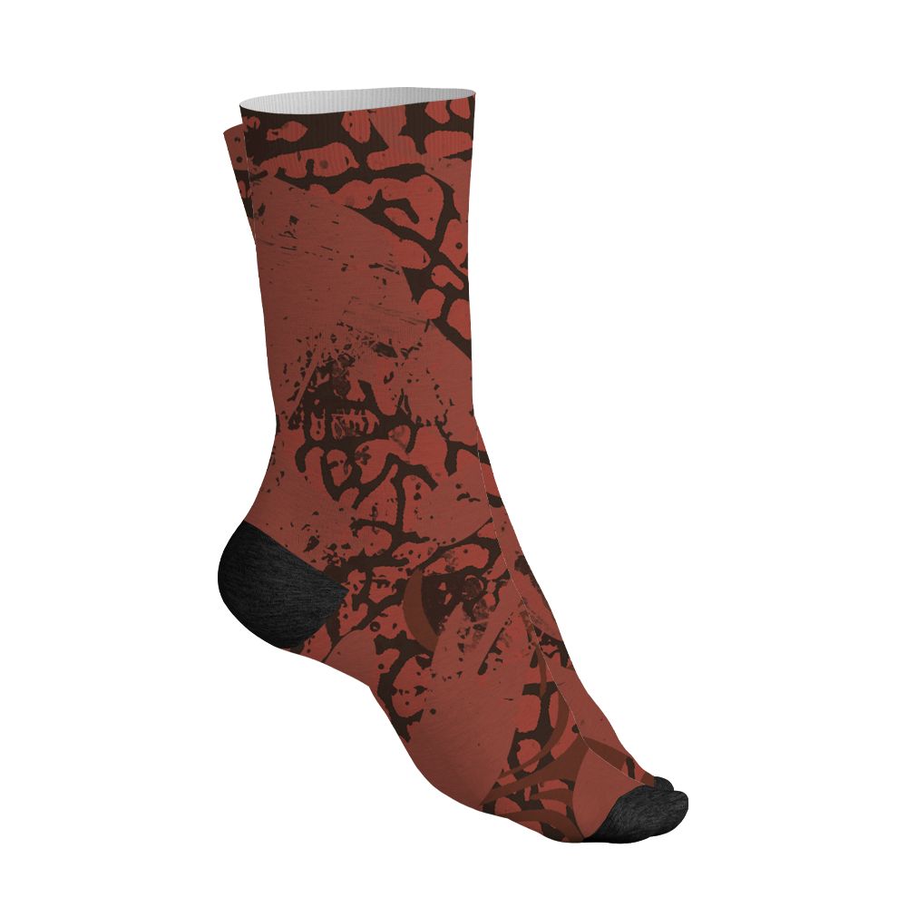 Spizike-Canyon-Rust-NastyJamz-Socks-Match-Pattern-Be-Happy-3D-All-Over-Print