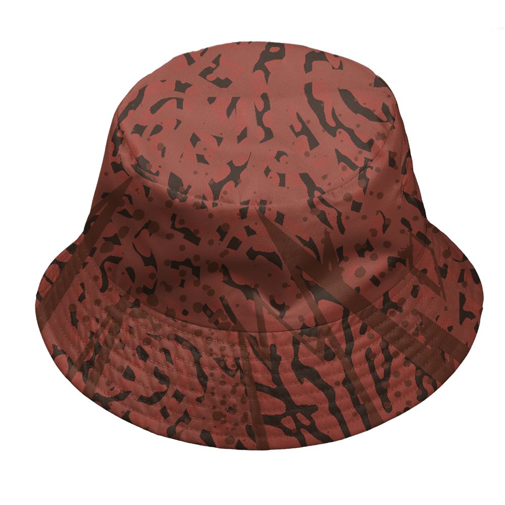 Spizike-Canyon-Rust-NastyJamz-Bucket-Hat-Match-Pattern-Geometric-All-Over-Print
