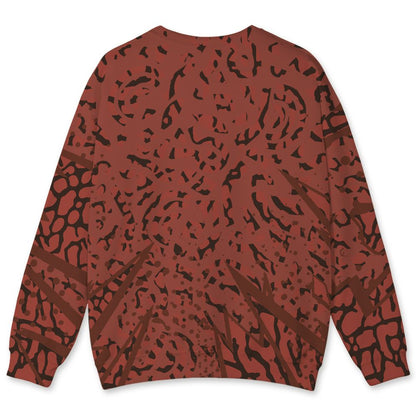 Spizike-Canyon-Rust-NastyJamz-Sweatshirt-Match-Pattern-Geometric-3D-All-Over-Print