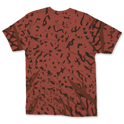 Spizike-Canyon-Rust-NastyJamz-T-Shirt-Match-Pattern-Geometric-3D-All-Over-Print