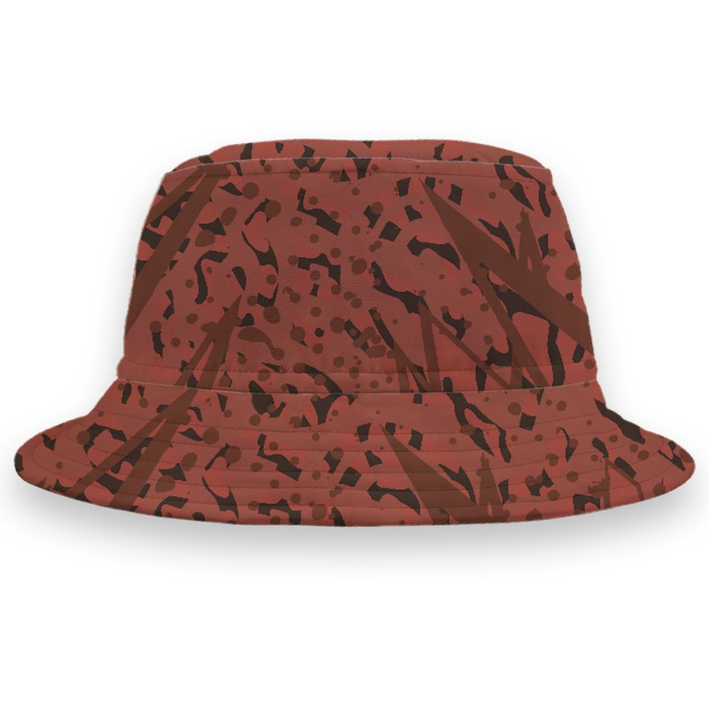 Spizike-Canyon-Rust-NastyJamz-Bucket-Hat-Match-Pattern-Geometric-All-Over-Print