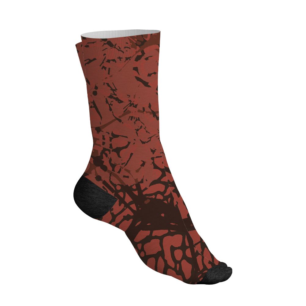 Spizike-Canyon-Rust-NastyJamz-Socks-Match-Pattern-DNA-Graffiti-3D-All-Over-Print