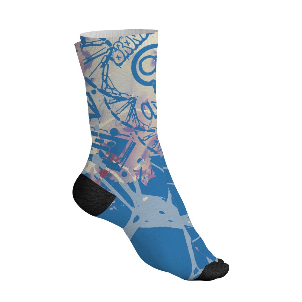 Tatum-3-Cloud-0-NastyJamz-Socks-Match-Pattern-DNA-Graffiti-3D-All-Over-Print