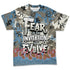 Denim-Worn-Blue-4s-NastyJamz-T-Shirt-Match-Run-Into-Fear-3D-All-Over-Print