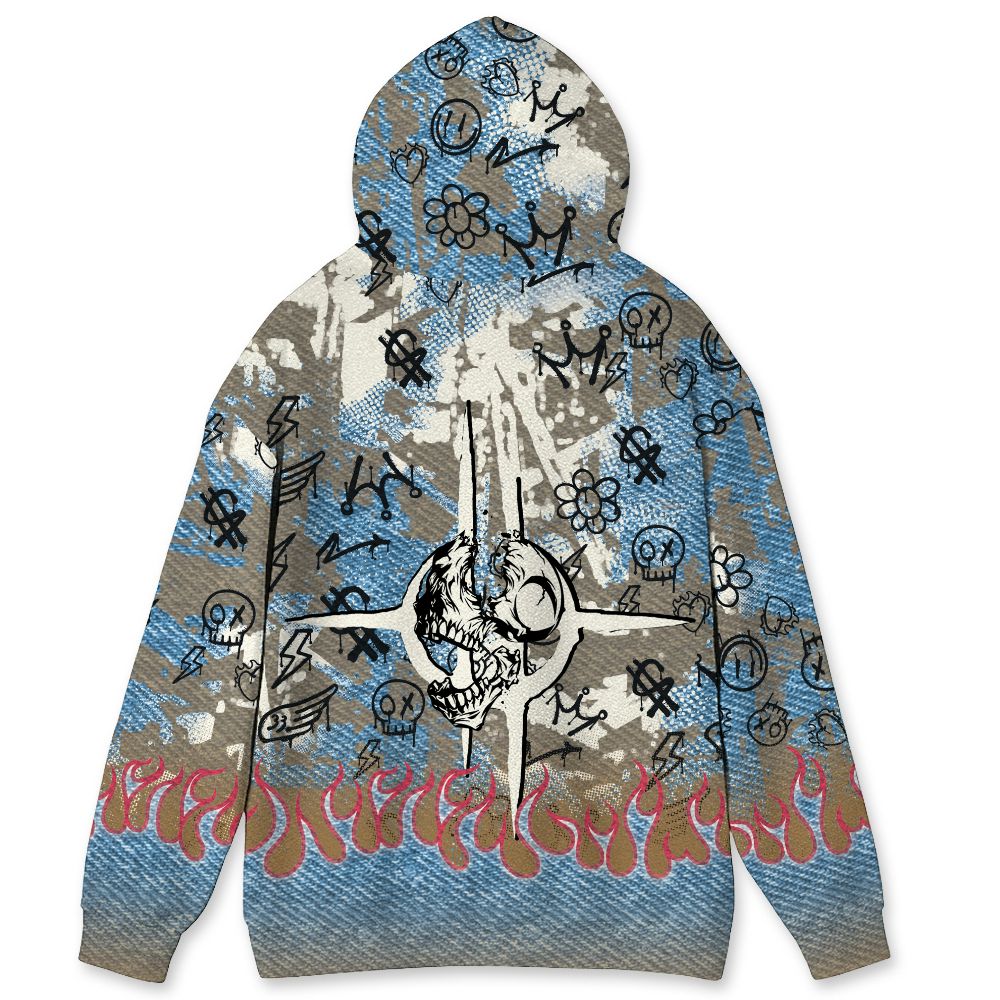 Denim-Worn-Blue-4s-NastyJamz-Hoodie-Match-Run-Into-Fear-3D-All-Over-Print