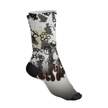 Black-Collective-5s-NastyJamz-Socks-Match-Run-Into-Fear-3D-All-Over-Print