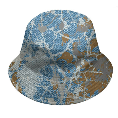 Denim-Worn-Blue-4s-NastyJamz-Bucket-Hat-Match-Pattern-Slasher-All-Over-Print