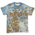 Denim-Worn-Blue-4s-NastyJamz-T-Shirt-Match-Pattern-Slasher-3D-All-Over-Print
