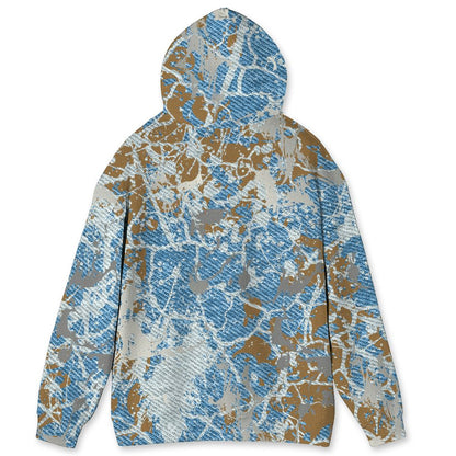 Denim-Worn-Blue-4s-NastyJamz-Hoodie-Match-Pattern-Slasher-3D-All-Over-Print