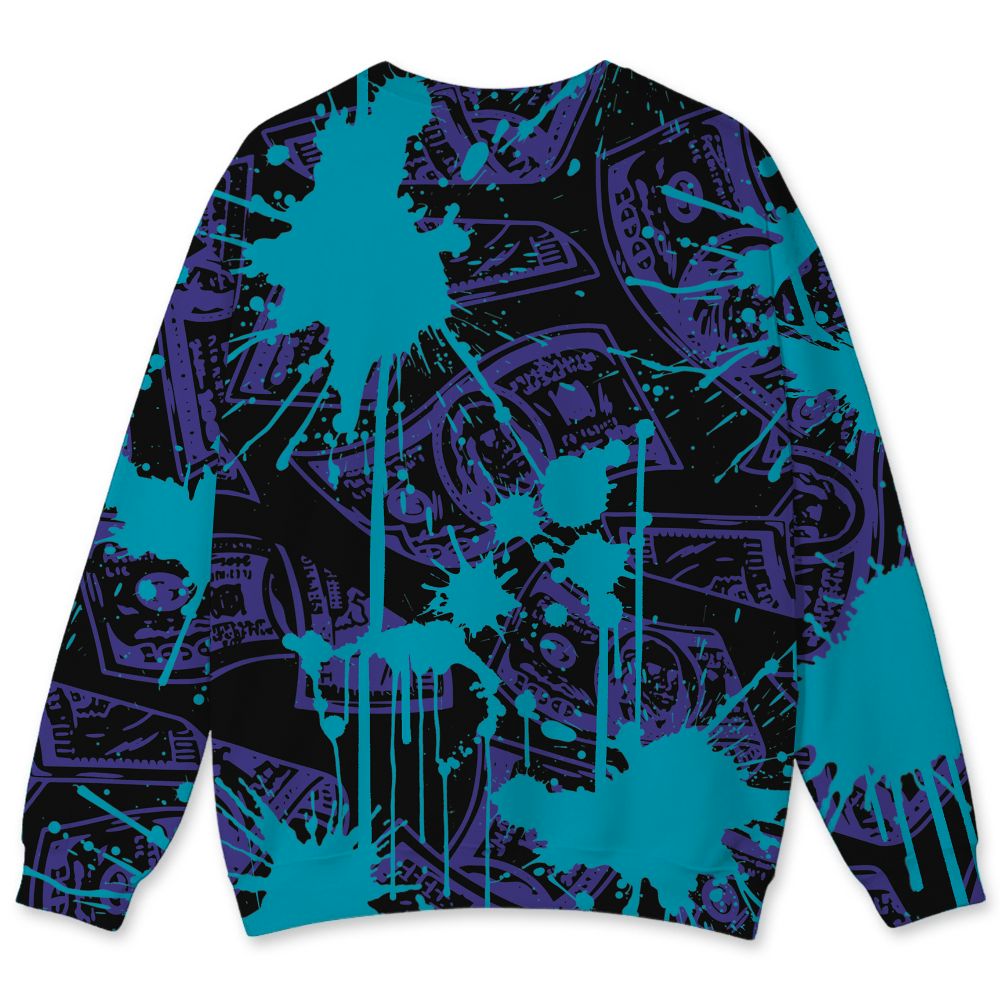 Aqua-8s-NastyJamz-Sweatshirt-Match-Ber-Hustle-All-Day-3D-All-Over-Print