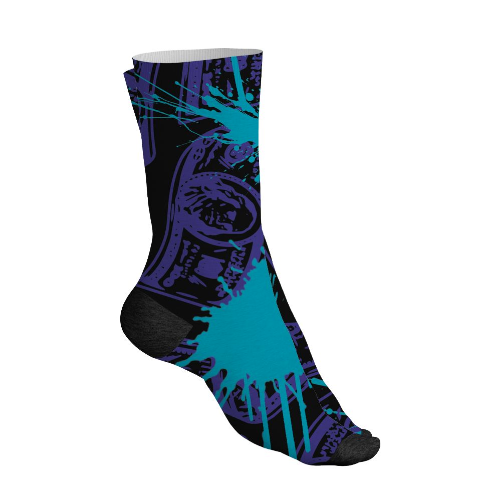Aqua-8s-NastyJamz-Socks-Match-Ber-Hustle-All-Day-3D-All-Over-Print