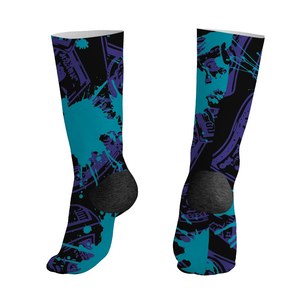 Aqua-8s-NastyJamz-Socks-Match-Ber-Hustle-All-Day-3D-All-Over-Print