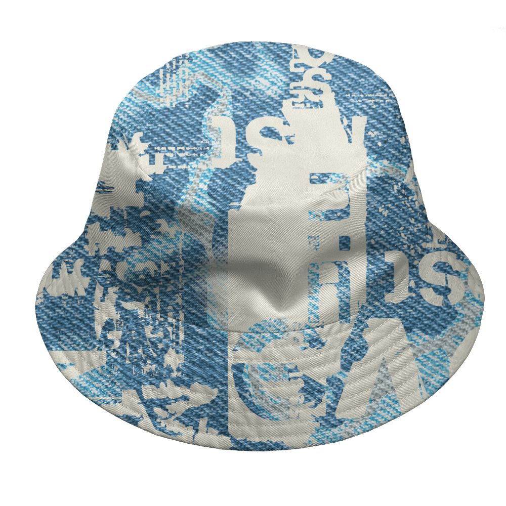 Denim-Worn-Blue-4s-NastyJamz-Bucket-Hat-Match-Pattern-Madness-All-Over-Print