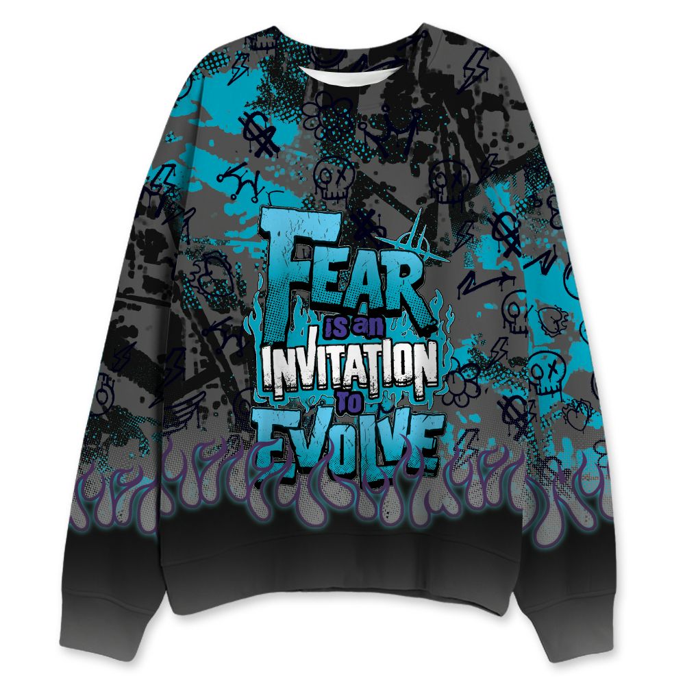 Aqua-8s-NastyJamz-Sweatshirt-Match-Run-Into-Fear-3D-All-Over-Print