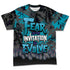 Aqua-8s-NastyJamz-T-Shirt-Match-Run-Into-Fear-3D-All-Over-Print