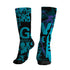Aqua-8s-NastyJamz-Socks-Match-Pattern-Madness-3D-All-Over-Print