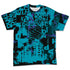 Aqua-8s-NastyJamz-T-Shirt-Match-Pattern-Madness-3D-All-Over-Print