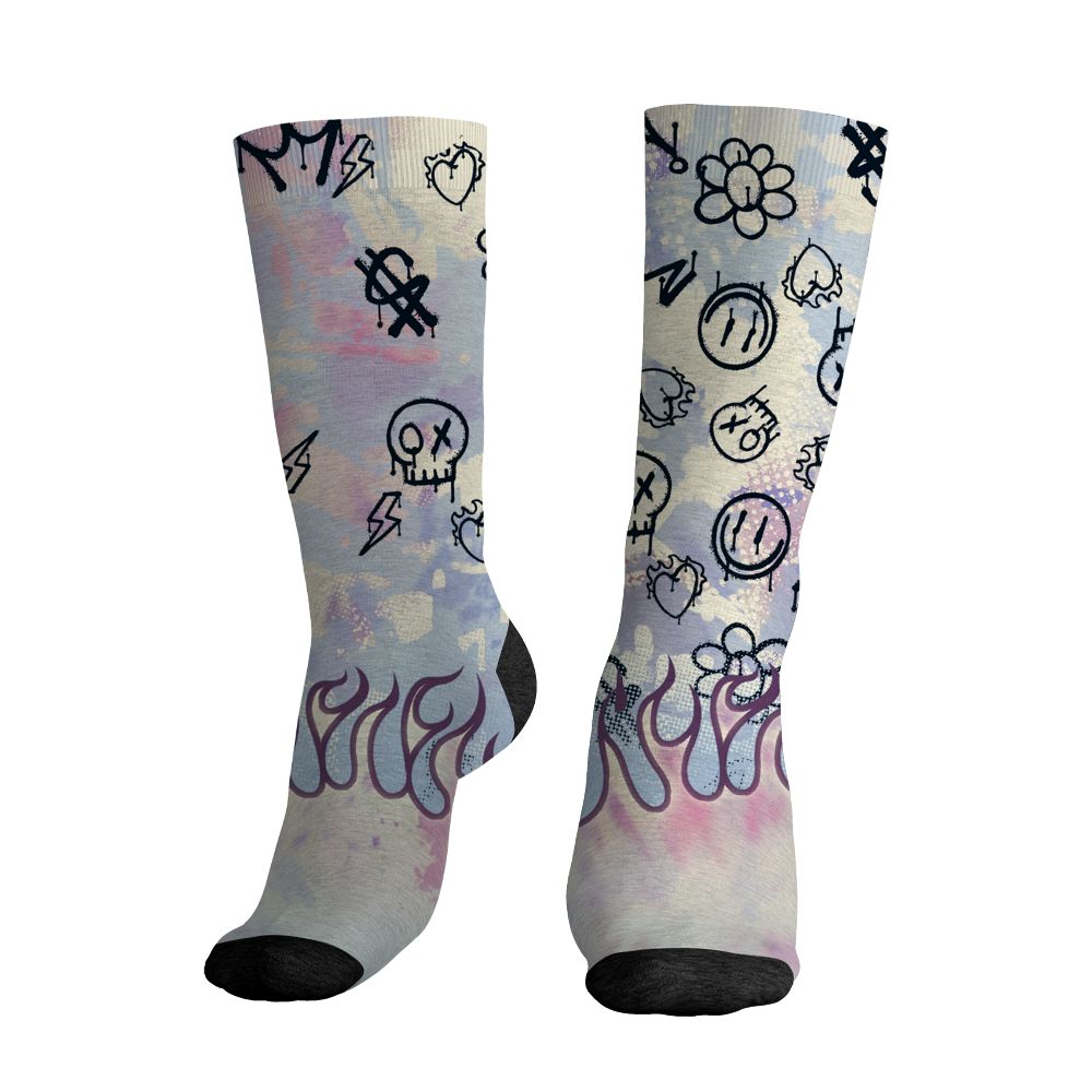 Tatum-3-Cloud-0-NastyJamz-Socks-Match-Run-Into-Fear-3D-All-Over-Print