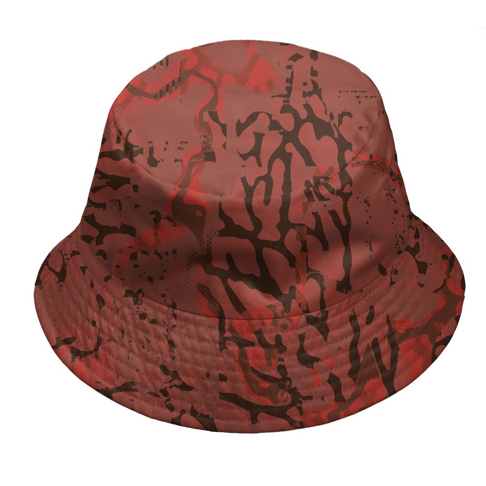 Spizike-Canyon-Rust-NastyJamz-Bucket-Hat-Match-Pattern-Madness-All-Over-Print