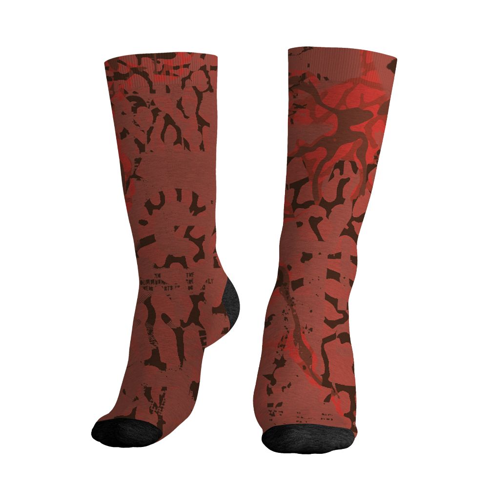 Spizike-Canyon-Rust-NastyJamz-Socks-Match-Pattern-Madness-3D-All-Over-Print