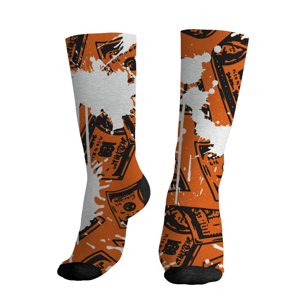 AJ 1 Shattered Backboard.NastyJamz Socks Match.Ber Hustle All Day 3D