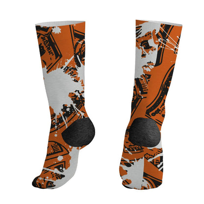AJ 1 Shattered Backboard.NastyJamz Socks Match.Ber Hustle All Day 3D