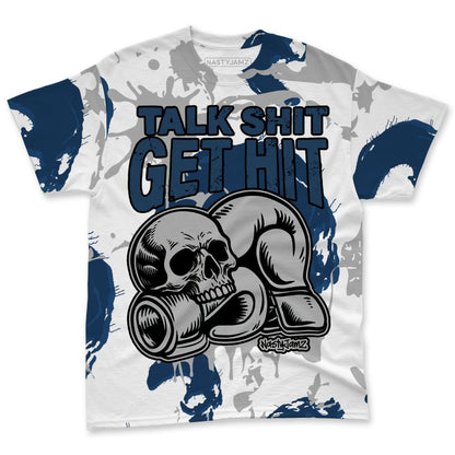 French-Blue-12s-NastyJamz-T-Shirt-Match-Talk-Shit-Get-Hit-All-Over-Print