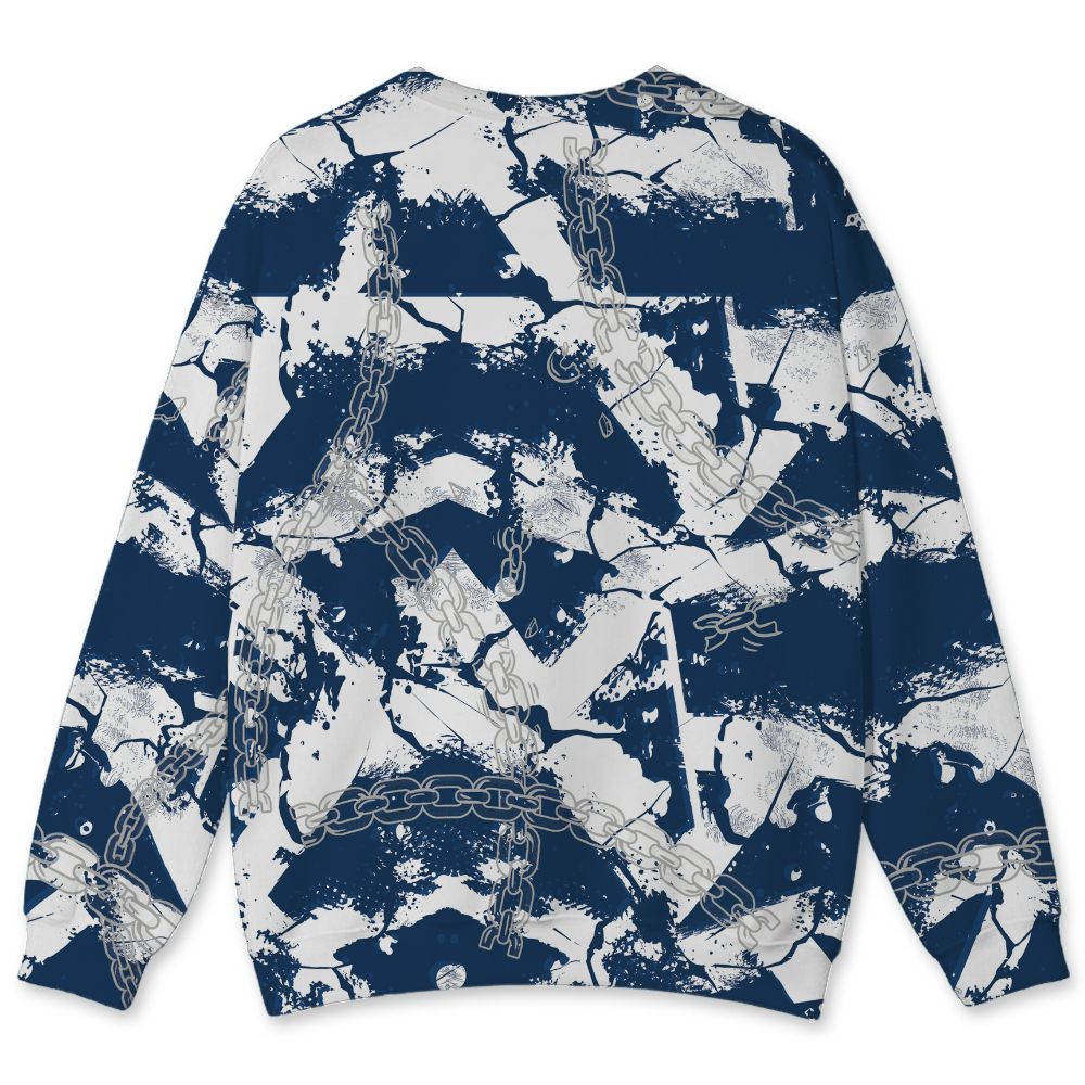 French-Blue-12s-NastyJamz-Sweatshirt-Match-BER-Break-Chain-All-Over-Print
