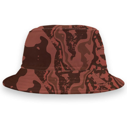 Spizike-Canyon-Rust-NastyJamz-Bucket-Hat-Match-Pattern-Love-Kills-You-All-Over-Print