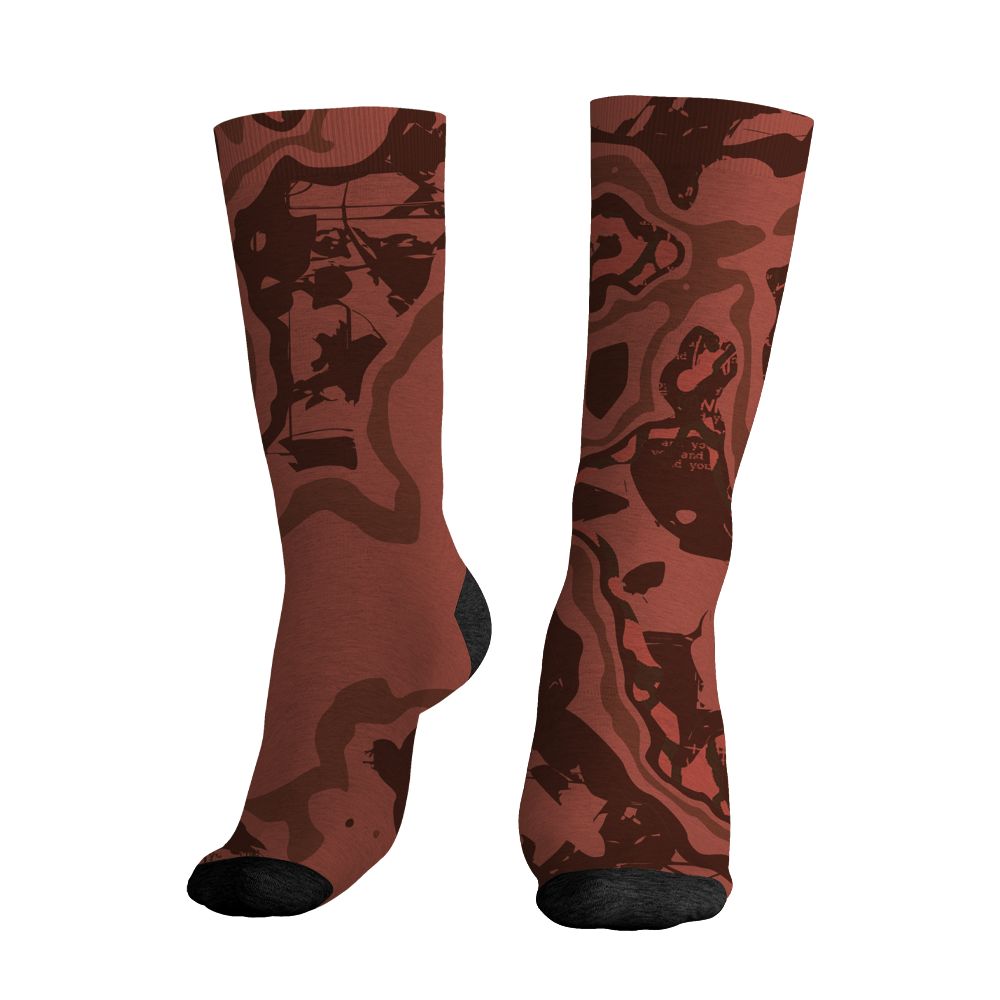 Spizike-Canyon-Rust-NastyJamz-Socks-Match-Pattern-Love-Kills-You-3D-All-Over-Print