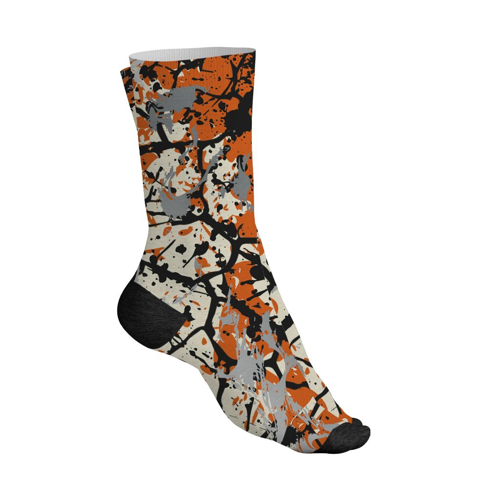 AJ 1 Shattered Backboard.NastyJamz Socks Match.Pattern Slasher 3D
