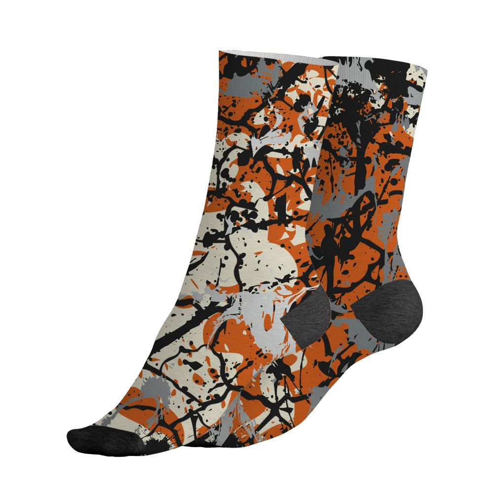 AJ 1 Shattered Backboard.NastyJamz Socks Match.Pattern Slasher 3D
