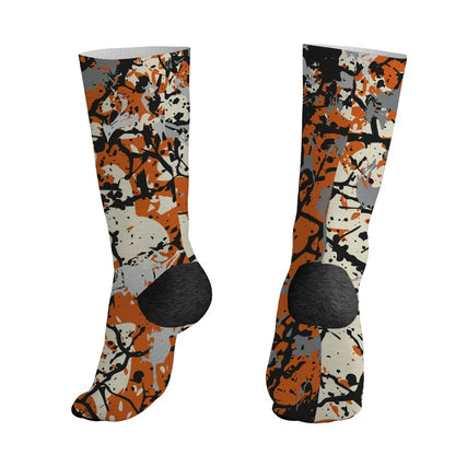 AJ 1 Shattered Backboard.NastyJamz Socks Match.Pattern Slasher 3D