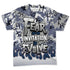French-Blue-12s-NastyJamz-T-Shirt-Match-Run-Into-Fear-All-Over-Print