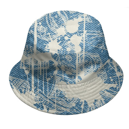 Denim-Worn-Blue-4s-NastyJamz-Bucket-Hat-Match-Ber-Hustle-All-Day-All-Over-Print