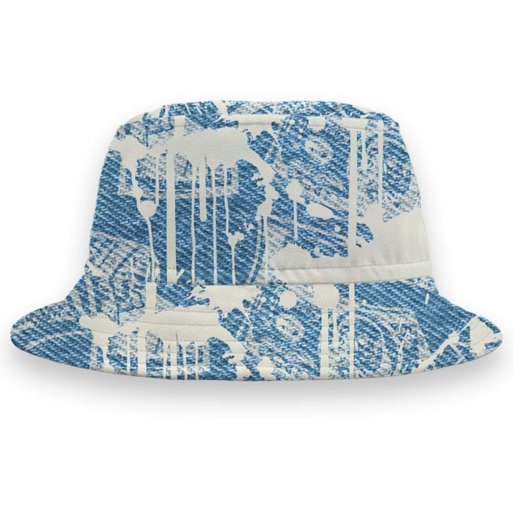 Denim-Worn-Blue-4s-NastyJamz-Bucket-Hat-Match-Ber-Hustle-All-Day-All-Over-Print