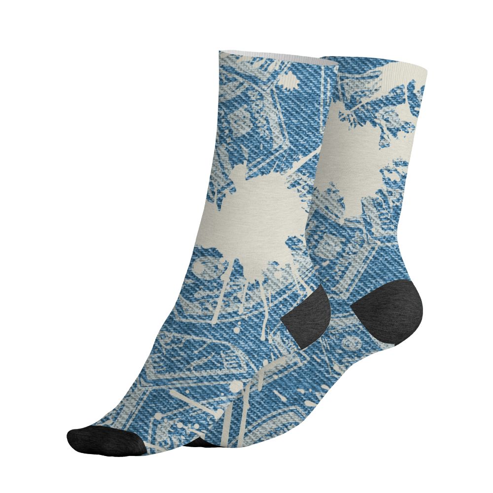 Denim-Worn-Blue-4s-NastyJamz-Socks-Match-Ber-Hustle-All-Day-3D-All-Over-Print