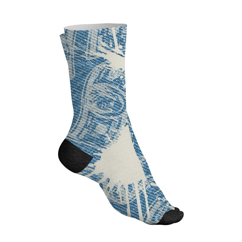 Denim-Worn-Blue-4s-NastyJamz-Socks-Match-Ber-Hustle-All-Day-3D-All-Over-Print