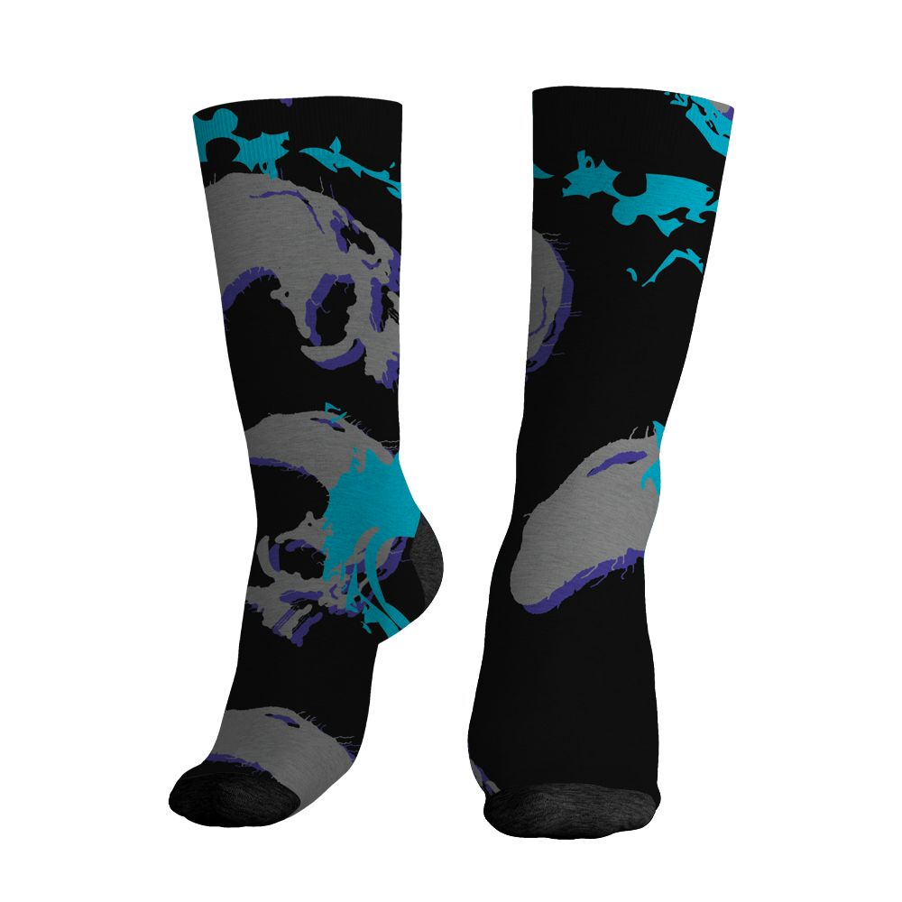 Aqua-8s-NastyJamz-Socks-Match-Talk-Shit-Get-Hit-3D-All-Over-Print