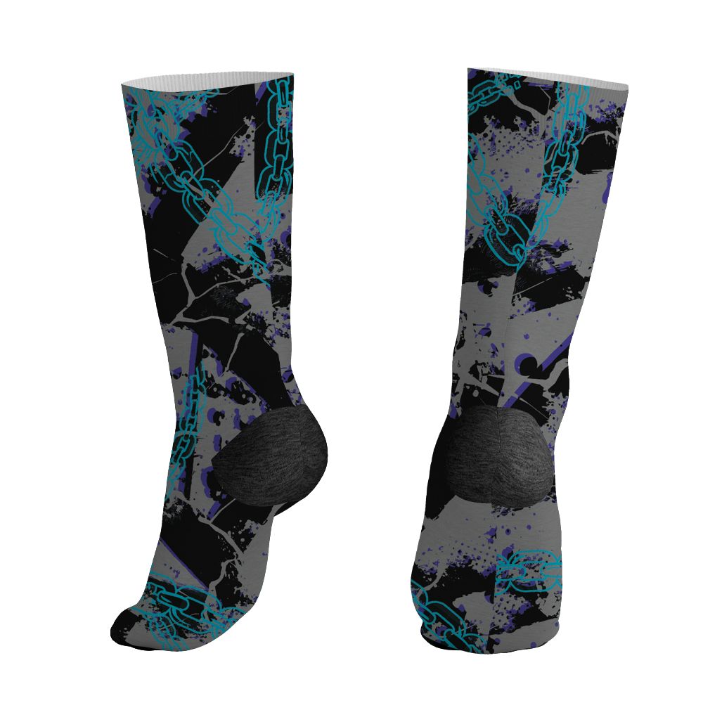 Aqua-8s-NastyJamz-Socks-Match-BER-Break-Chain-3D-All-Over-Print