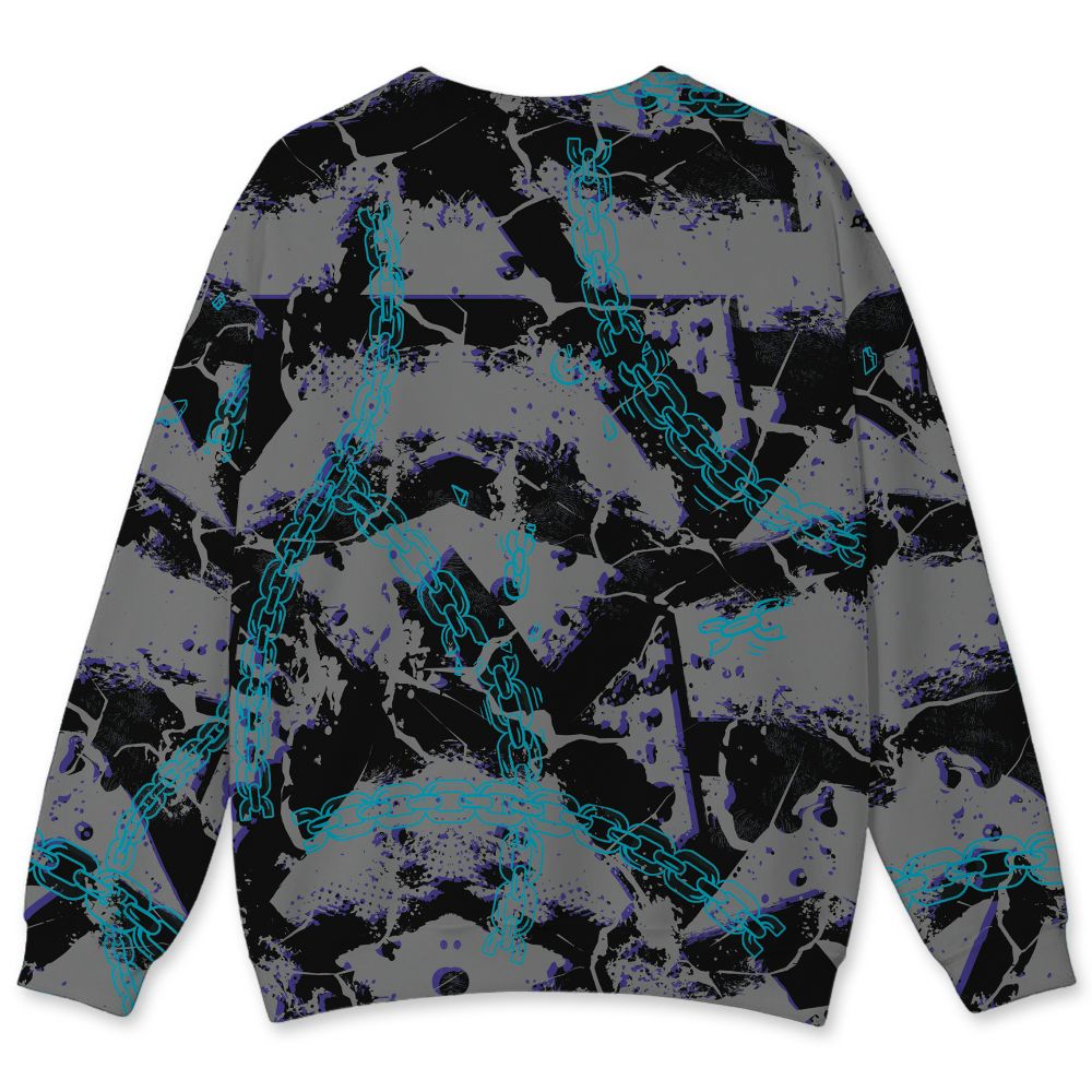 Aqua-8s-NastyJamz-Sweatshirt-Match-BER-Break-Chain-3D-All-Over-Print